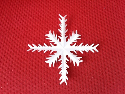 Estrella copo de nieve,DIY, Adorno de navidad, christmas ornaments.