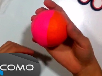 Fabricar pelotas de malabares con globos