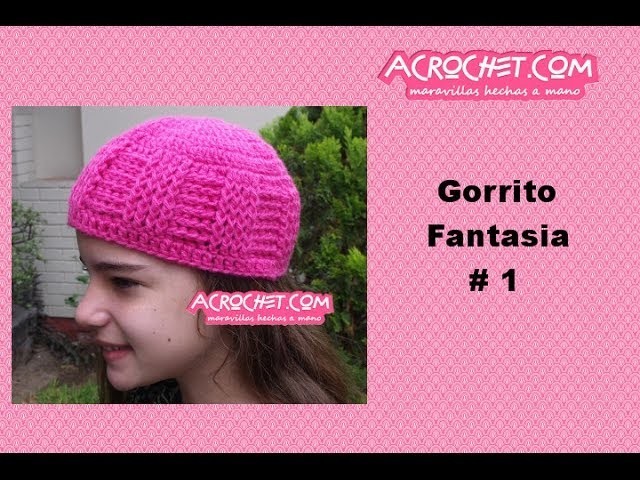 Gorrito fantasia 01