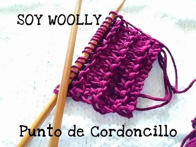 Punto de Cordoncillo Clase 73 Soy Woolly
