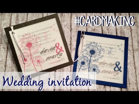 Wedding invitation #5 - Invitación de boda #5