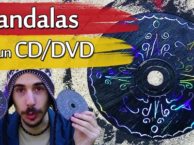 Cómo hacer Mandalas con un CD.DVD