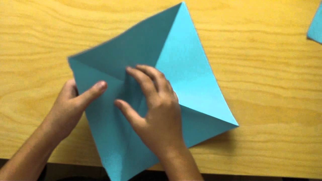 Como hacer un caja-estrella de papel