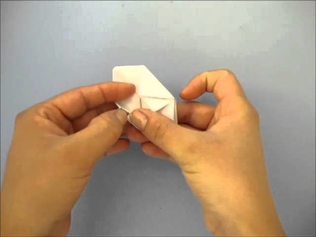 Conejo inflable [origami] rabbit
