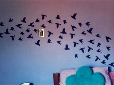 Decora tu habitación con aves! (Inspirado en Tumblr) (MUY FÁCIL!)