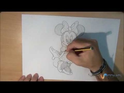 Dibujar a Minnie Mouse