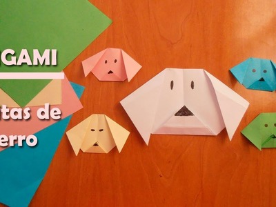 #Origami - Carita de perro