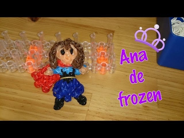Princesa Anna de frozen con telar