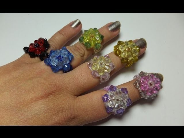 Anillos de abalorios