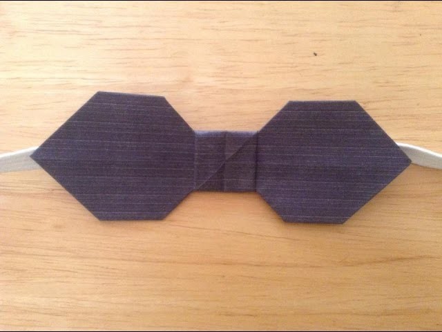 Aprende a hacer una corbata de papel!!