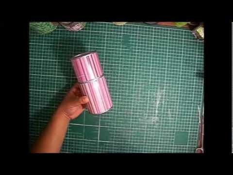 Como hacer un estuche reciclando latas