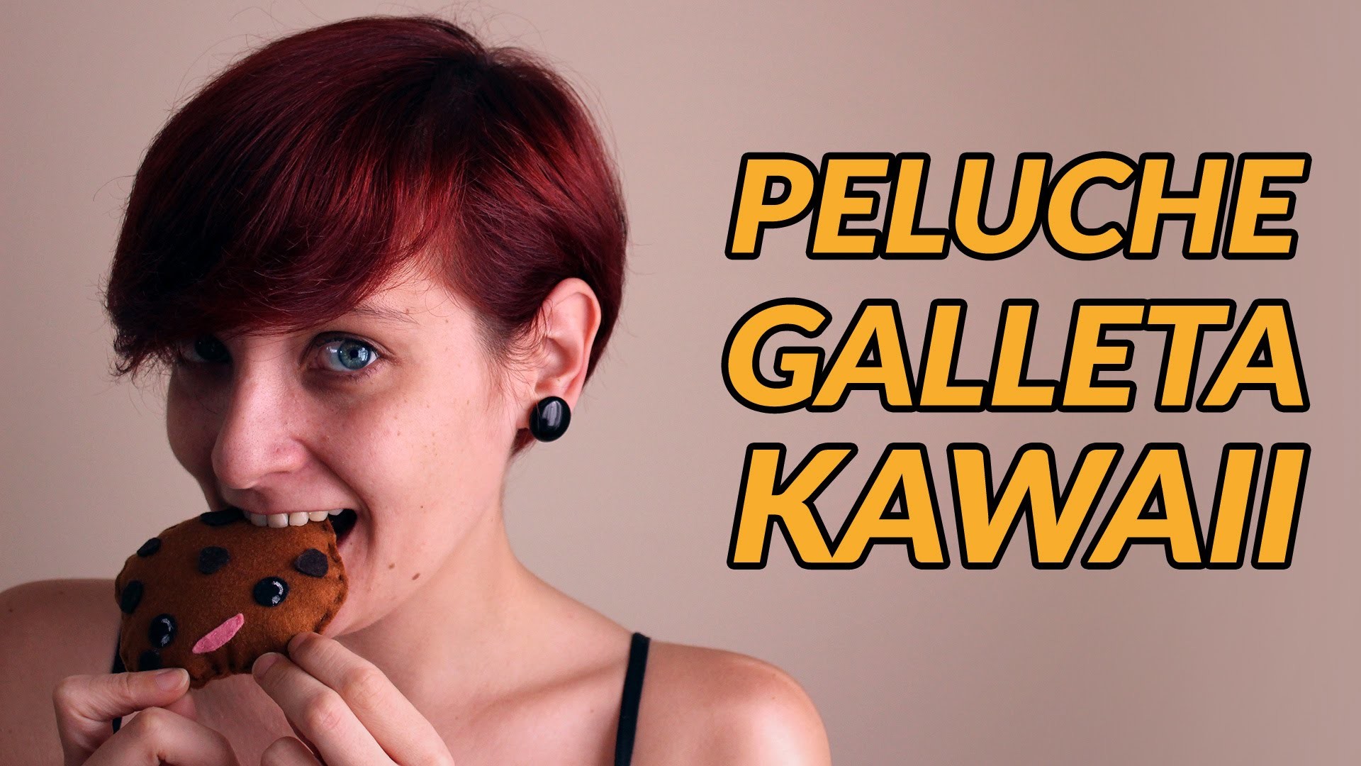 Cómo hacer un mini peluche galleta kawaii | Manualidades con fieltro