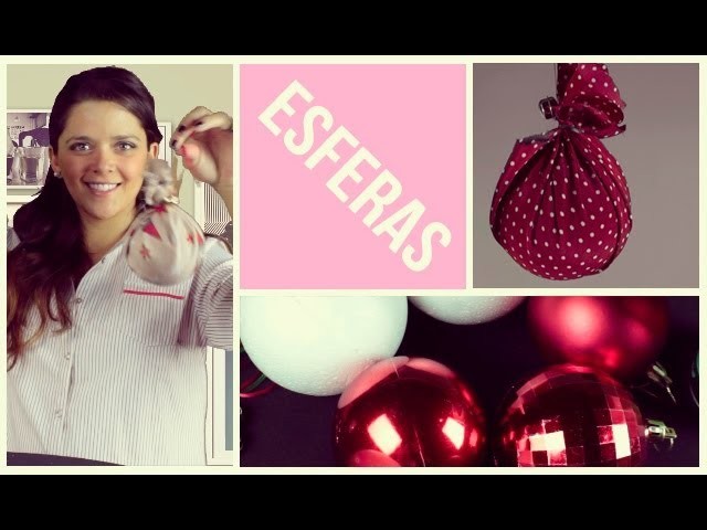 Crea tus propias esferas de Navidad | DIY Esferas navideñas Originales fáciles y rápidas