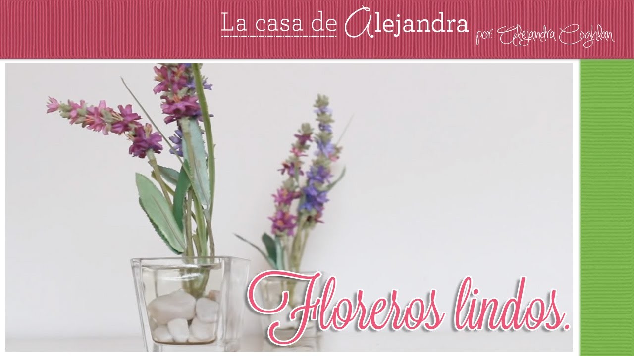 Floreros - DIY - Alejandra Coghlan
