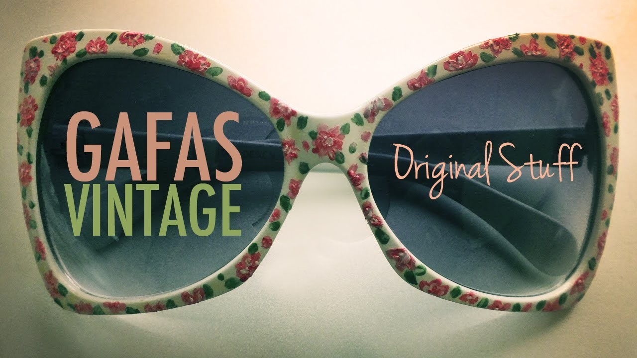 Gafas [Estilo Vintage] - Original Stuff