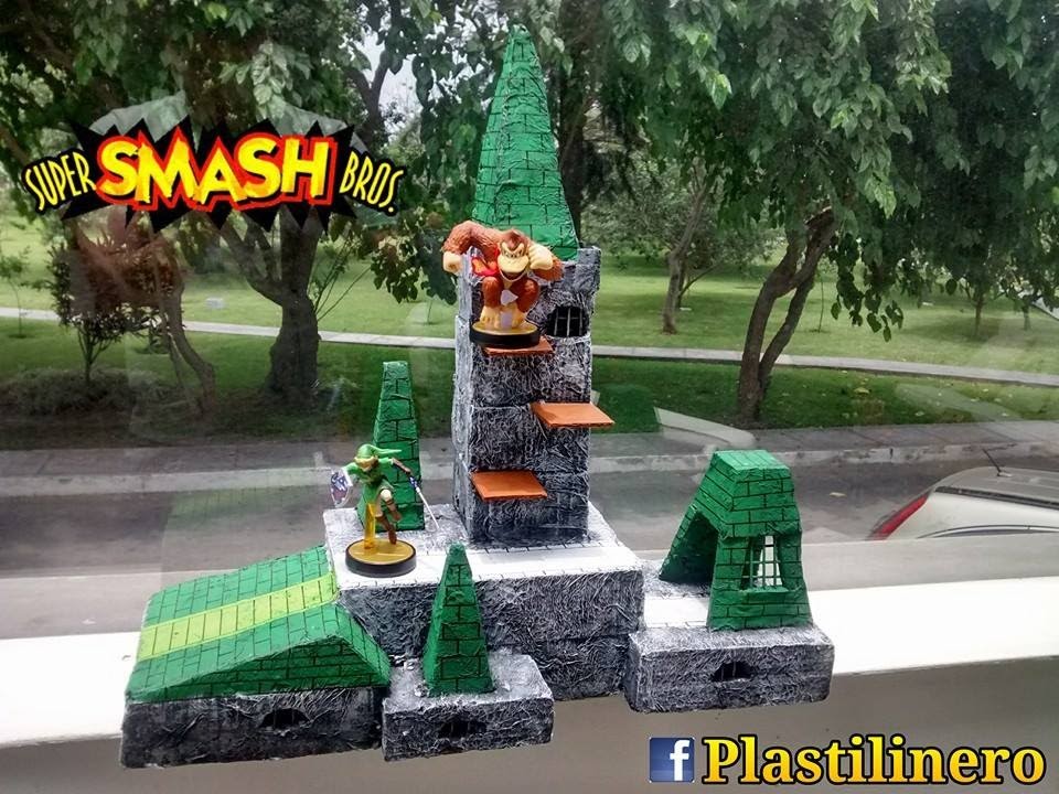 Hyrule Castle maqueta - super smash bros 64
