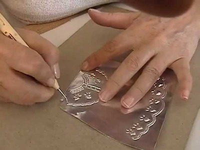 Manualidades y artesanias en metal: Repujado en aluminio paso a paso.  Alternativa de trabajo.