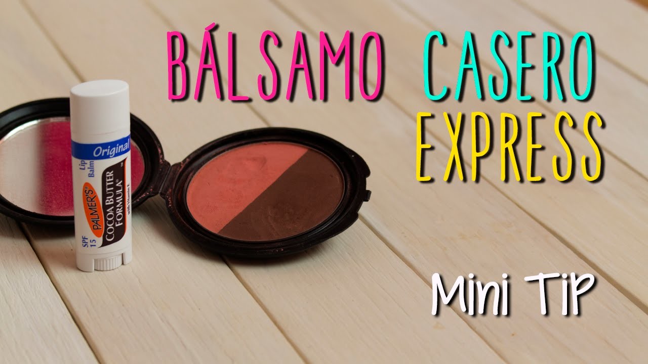 Mini Tip#48 - Bálsamo Casero Express - Tinta de Labios en 5 minutos