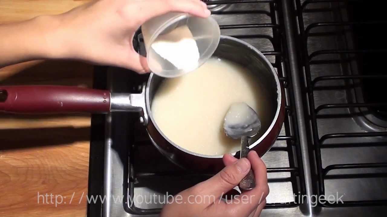 Como hacer Engrudo - Pasta de Harina [FACIL]