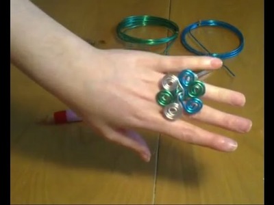 Cómo hacer un anillo de alambre de seis espirales | facilisimo.com