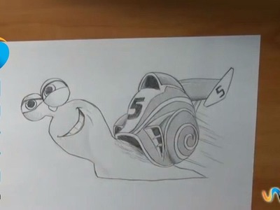 Dibujar a Turbo el caracol más rápido
