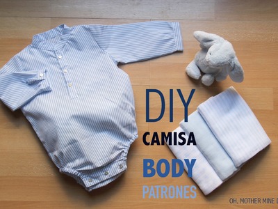DIY Como hacer body camisa bebe (patrones gratis)