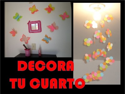 *DIY* decoracion de primavera para cuarto de niña