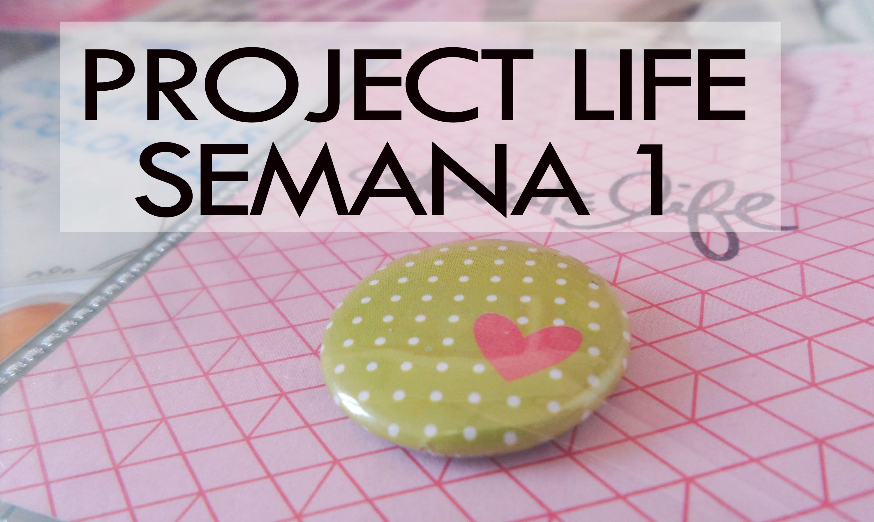 Project life 2015. Semana 1