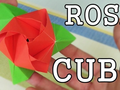 Rosa Cubo - Cubo Rosa - Origami