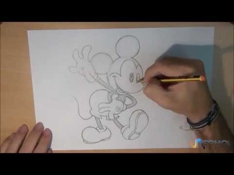 Dibujar a Mickey Mouse