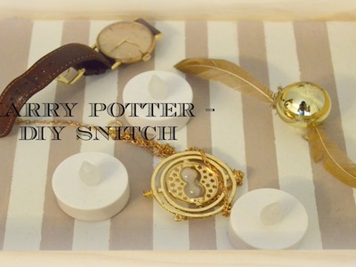 DIY- Harry potter, Snitch dorada.  | Merce Limón