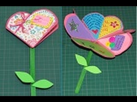 Manualidad para San Valentín: Carta de Corazón a Flor