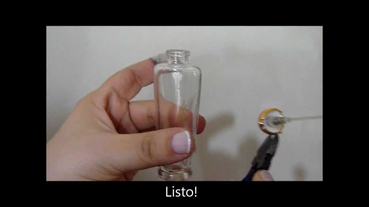 Como abrir un envase de perfume [ www.ActivosCosmeticos.com]