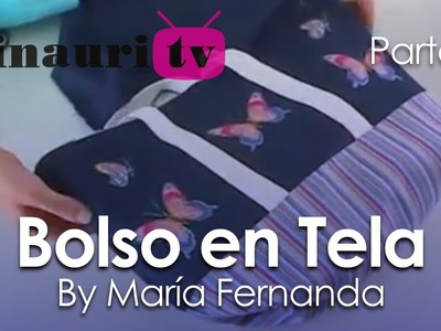 DIY - Bolso en Tela By María Fernanda (B2.2)( Hand made Tote. Bags. Purses. Handbags. Wallet )