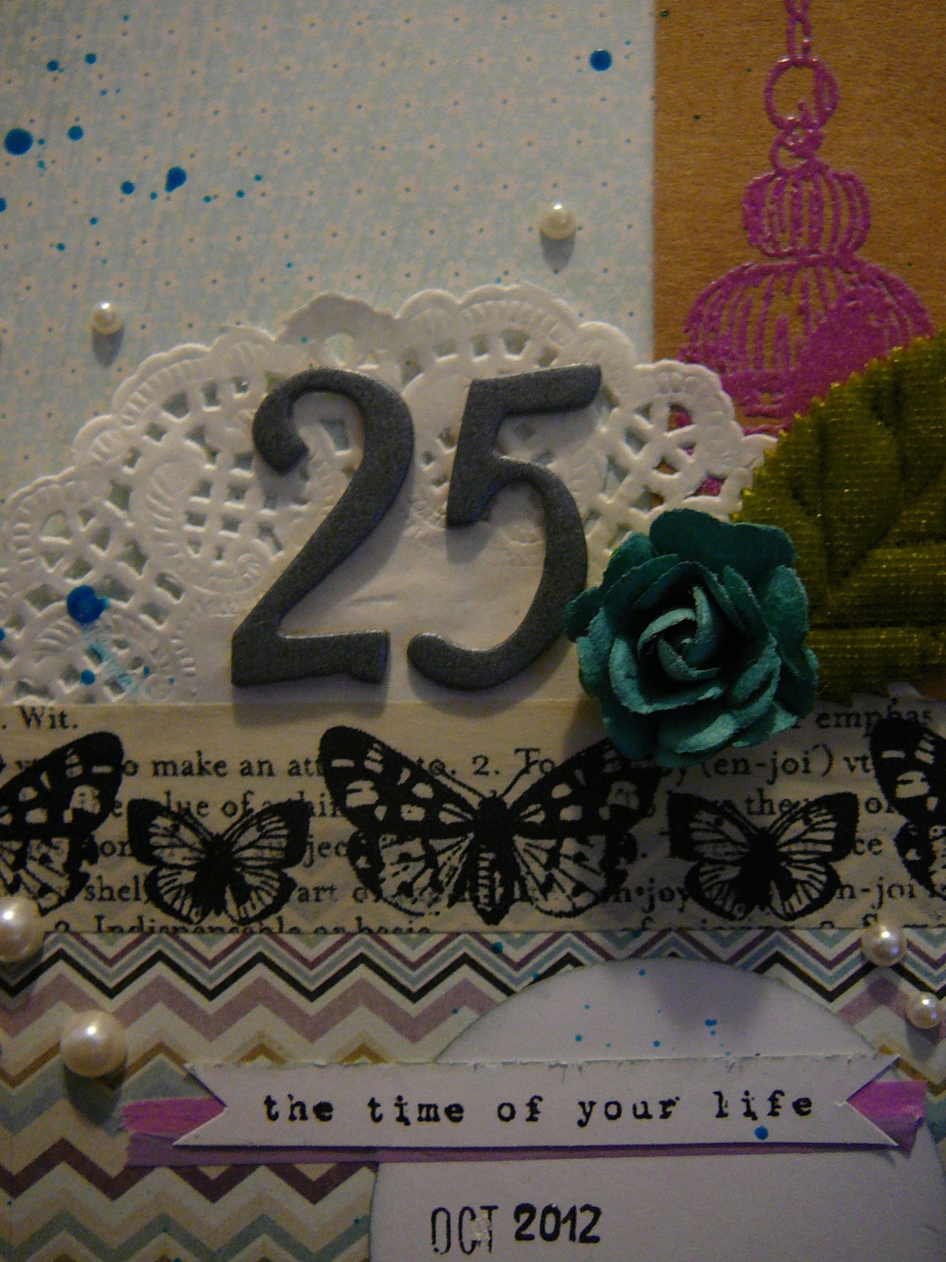 How to "25 card" Scrapbooking