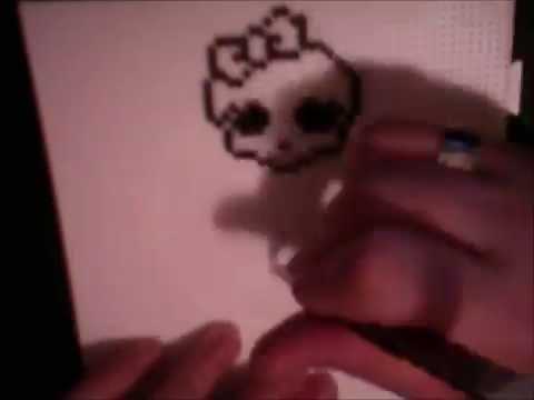 Monster High Calavera Hama Beads mini
