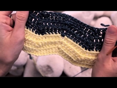 Cómo hacer el punto chevron en ganchillo (o punto zig zag) | How to crochet the chevron stitch