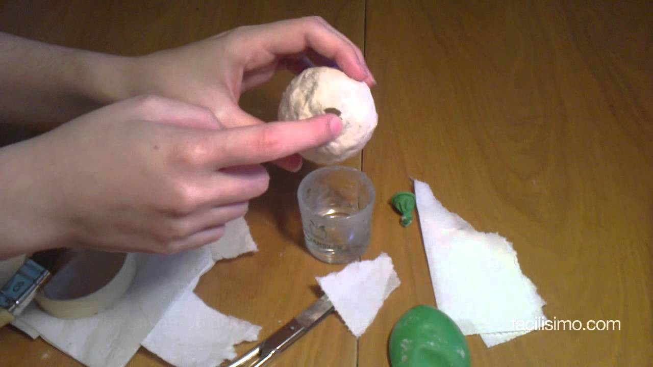 Cómo hacer un huevo de Pascua con papel maché | facilisimo.com