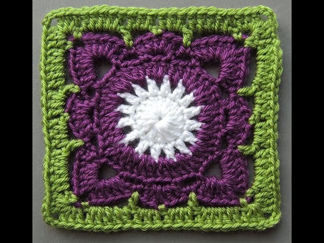 Crochet : Cuadrado # 9