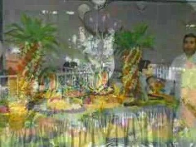 DECORACIONES CON  FRUTA
