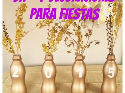 DIY- 4 Decoraciones para Fiesta de Año Nuevo - malir15