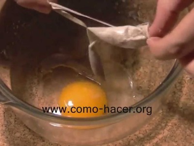 Experimentos caseros para niños -  Huevo, vinagre y agua