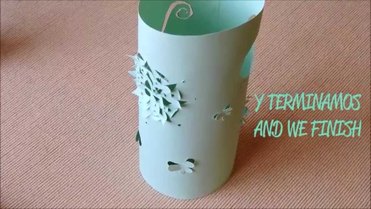Facilísima lámpara de papel - Super easy paper light