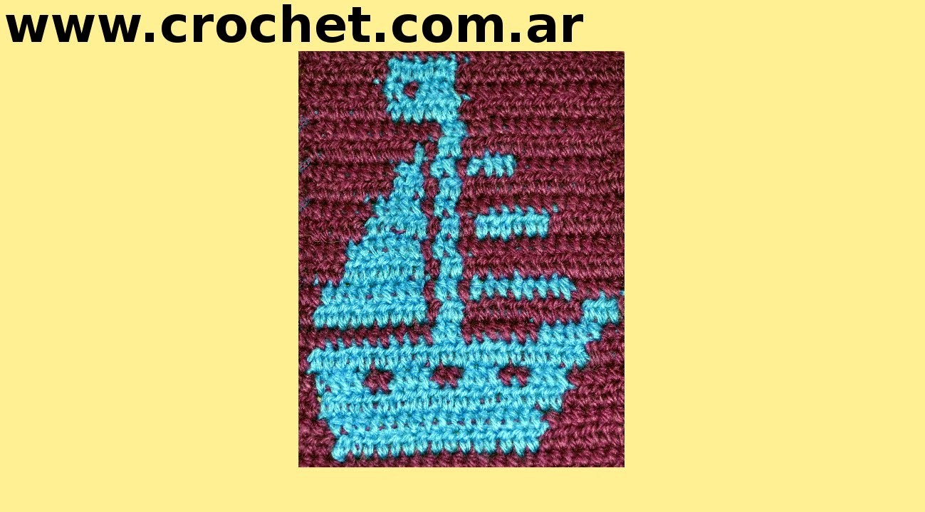 Motivo N° 13 en tejido crochet tutorial paso a paso.