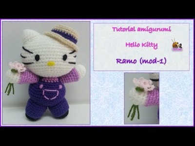 Tutorial amigurumi Hello Kitty - Ramo (mod-1)