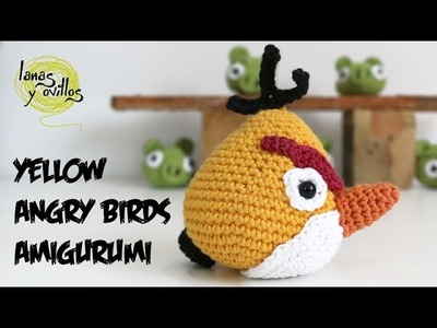 Tutorial Angry Birds Amarillo Amigurumi Yellow 2 de 2 (English subtitles)