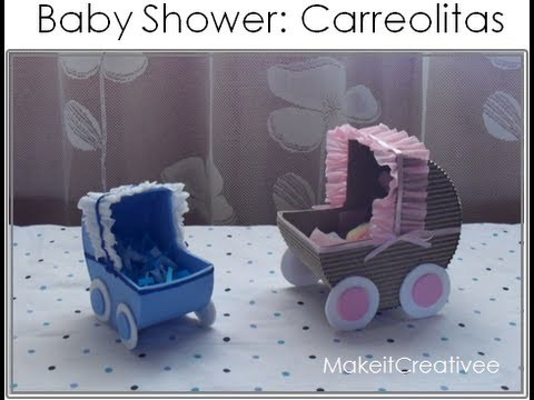 [Baby Shower] Carreolita con dulces||DECORACIÓN