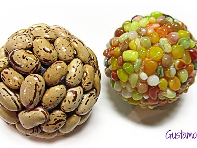 Como hacer bolas decoradas. Decorated balls.