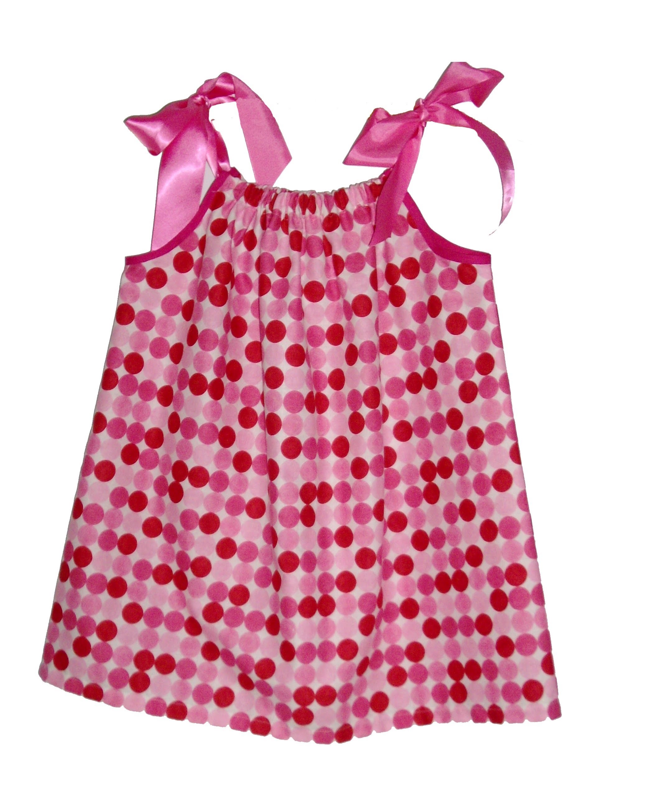 Como hacer un vestido con una funda de almohada para niñas y mamas. fácil, barato
