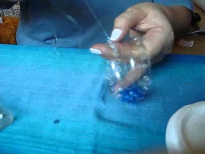 Como hacer una pulsera con botellas plasticas(Pet)